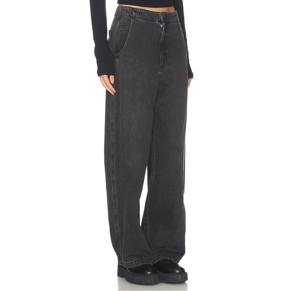 Pistola Lottie High Rise Relaxed Bowed Leg Jeans Zen Wash 26 NWT - Picture 12 of 13